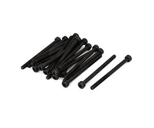 Sourcingmap M3 x 45mm Alloy Steel 12.9 Grade Hex Socket Head Cap Machine Screw Bolt 20PCS
