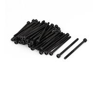 Sourcingmap M3 x 45mm Alloy Steel 12.9 Grade Hex Socket Head Cap Machine Screw Bolt 50PCS