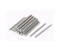 Sourcingmap M3 x 50mm 0.5mm Pitch 304 Stainless Steel Fully Threaded Rods Fasteners 50 Pcs