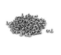 Sourcingmap M3 x 5mm 304 Stainless Steel Button Head Hex Socket Cap Screws Fastener 120PCS
