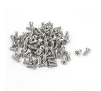 sourcingmap M3 x 8mm Phillips Flat Head Countersunk Bolts Machine Screws 100pcs