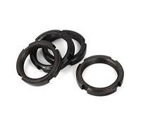 Sourcingmap M36 x 1.5mm Pitch Retaining Four-Slot Slotted Round Circular Nuts 4pcs