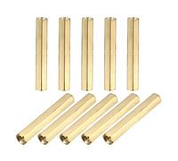sourcingmap M3x30 Female-Female Hex Brass PCB Motherboard Spacer Standoff for FPV Drone Quadcopter, Computer & Circuit Board 25pcs