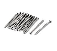 Sourcingmap M4.2 x 60mm Flat Head Phillips Self Tapping Screw Fasteners 25 Pcs