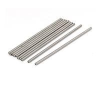 Sourcingmap M4 x 120mm 304 Stainless Steel Fully Threaded Rod Bar Studs Hardware 10 Pcs