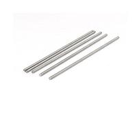 sourcingmap M4 x 140mm 304 Stainless Steel Fully Threaded Rod Bar Studs Silver Tone 5 Pcs