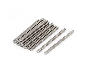 sourcingmap M4 x 70mm 304 Stainless Steel Fully Threaded Rod Bar Studs Fasteners 20 Pcs