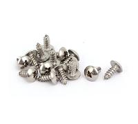 Sourcingmap M4x10mm Thread 316 Stainless Steel Truss Phillips Head Self Tapping Screw 15pcs