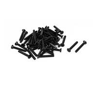 Sourcingmap M4x30mm 10.9 Carbon Steel Countersunk Head Hex Socket Screw 50pcs