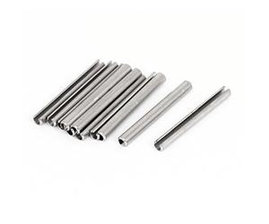 Sourcingmap M4x40mm 304 Stainless Steel Split Spring Roll Dowel Pins 10Pcs