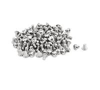Sourcingmap M4x6mm 304 Stainless Steel Button Head Hex Socket Cap Screws Bolts 120pcs
