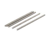 sourcingmap M5 x 140mm 304 Stainless Steel Fully Threaded Rod Bar Studs Hardware 5 Pcs