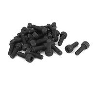 Sourcingmap M5 x 14mm 12.9 Alloy Steel Hex Socket Head Cap Screws Bolt Black 30pcs