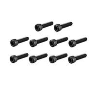 Sourcingmap M5 x 20mm 12.9 Alloy Steel Hex Socket Head Cap Screws Bolt Black 30pcs