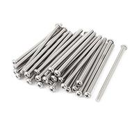 Sourcingmap M5 x 90mm 304 Stainless Steel Phillips Pan Head Screws Bolt 30pcs