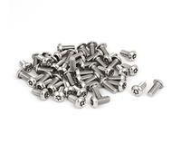 Sourcingmap M5x12mm 304 Stainless Steel Button Head Torx Security Tamper Proof Screws 50pcs