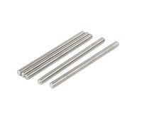 Sourcingmap M6 x 100mm 304 Stainless Steel Fully Threaded Rod Bar Studs Fastener 5 Pcs