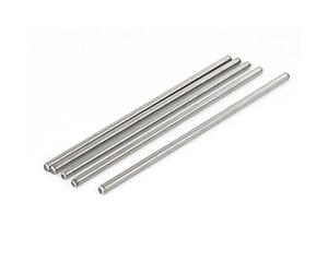 Sourcingmap M6 x 180mm 304 Stainless Steel Fully Threaded Rod Bar Studs Silver Tone 5 Pcs