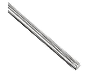 Sourcingmap M6 x 500mm Fully Threaded Rod, 304 Stainless Steel, Right Hand Threads