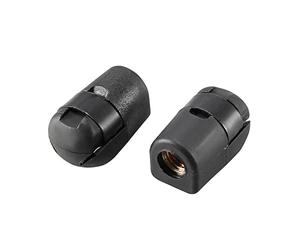 Sourcingmap M8 Female Threaded Gas Spring Strut Connector End Fitting 31mmx18mmx18mm 2pcs