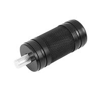 sourcingmap M8 x 1.25 Black Billet Knurled Burst Motorcycle Shifter Peg