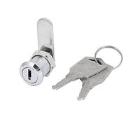 Sourcingmap Mailbox Tool Box Locking 12mm x 16mm Security Cylinder Cam Lock w 2 Keys
