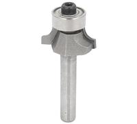 Sourcingmap Metal 1/4" Shank 3.97mm Radius Roundover Bit Beading Router Cutter