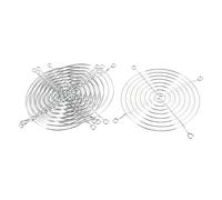 sourcingmap® Metal Household Grill Protector Finger Guard for 120mm Case Fan 5pcs Silver Tone