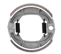 sourcingmap Metal Spring Brake Shoe Drum Pad for Motorcycle 90mm x 88mm x 19mm