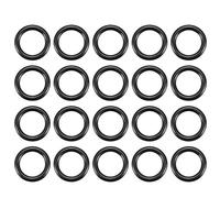 Sourcingmap Nitrile Rubber O-Rings, 12mm OD 8mm ID 2mm Width, Metric Sealing Gasket Pack of 20