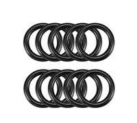 Sourcingmap Nitrile Rubber O-Rings, 16mm OD 11mm ID 2.5mm Width, Metric Sealing Gasket, Pack of 10