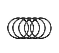 sourcingmap Nitrile Rubber O-Rings, 17mm OD 15mm ID 1mm Width, Metric Sealing Gasket, Pack of 50