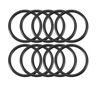 sourcingmap Nitrile Rubber O-Rings 18mm OD 15mm ID 1.5mm Width, Metric Sealing Gasket, Pack of 10