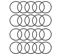 sourcingmap Nitrile Rubber O-Rings, 27mm OD 24mm ID 1.5mm Width, Metric Sealing Gasket Pack of 20