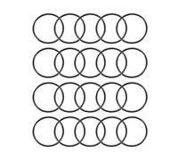 sourcingmap Nitrile Rubber O-Rings, 28mm OD 25mm ID 1.5mm Width, Metric Sealing Gasket, Pack of 20