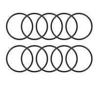sourcingmap Nitrile Rubber O-Rings 38mm OD 34mm ID 2mm Width, Metric Sealing Gasket for Automotive Machine Plumbing, Pack of 10