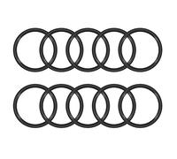 sourcingmap Nitrile Rubber O-Rings 45mm OD 37mm ID 4mm Width, Metric Sealing Gasket for Automotive Machine Plumbing, Pack of 10