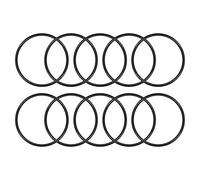 sourcingmap Nitrile Rubber O-Rings 45mm OD 41mm ID 2mm Width, Metric Sealing Gasket for Automotive Machine Plumbing, Pack of 10