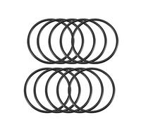 Sourcingmap Nitrile Rubber O-Rings 62mm OD 55.8mm ID 3.1mm Width, Metric Sealing Gasket, Pack of 10