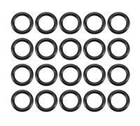 sourcingmap Nitrile Rubber O-Rings 9mm OD 6mm ID 1.5mm Width, Metric Sealing Gasket, Pack of 20