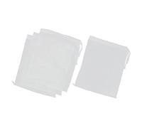 Sourcingmap Nut Milk Soup Boiled Fish Stewed Chicken Food Filter Bag Strainer 4pcs