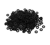 Sourcingmap Nylon Flat Washers OD ID Thickness for M3 6mm 4mm 1mm 400