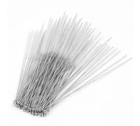Sourcingmap Nylon Test Tube Bottle Cup Cleaning Tool Brush 5mm 100pcs Clear