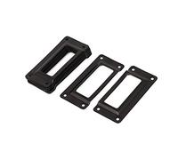 Sourcingmap Office Library 62x29mm File Drawer Tag Frame Label Holder Black 10pcs