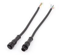 Sourcingmap Pair 6 Pin Male Female Waterproof Connector Cable for LED Light Strips