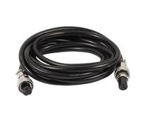 Sourcingmap GX12 6 Pins Double Female Head Aviation Socket Connector Electrical Cable 2m