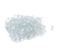 sourcingmap Plastic Blanking End Cap 5mm Dia Tubing Tube Insert 100Pcs Clear
