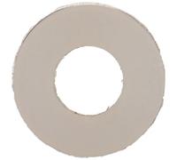 Sourcingmap Plastic Flat Washers 7mm OD 3mm ID 1mm Thickness Sealing Gasket for Faucet Pipe Water Hose, White, Pack of 1000