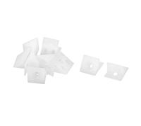Sourcingmap Plastic Furniture Accessory Corner Angle Fixing Support Bracket 10pcs White
