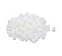 sourcingmap Plastic Round Insulation Column Standoff Support Spacer Tube 12x9mm 180pcs White